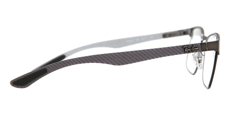 Óculos de Grau Ray-Ban RX8416 2620 Matte Gunmetal Fibra de Carbono