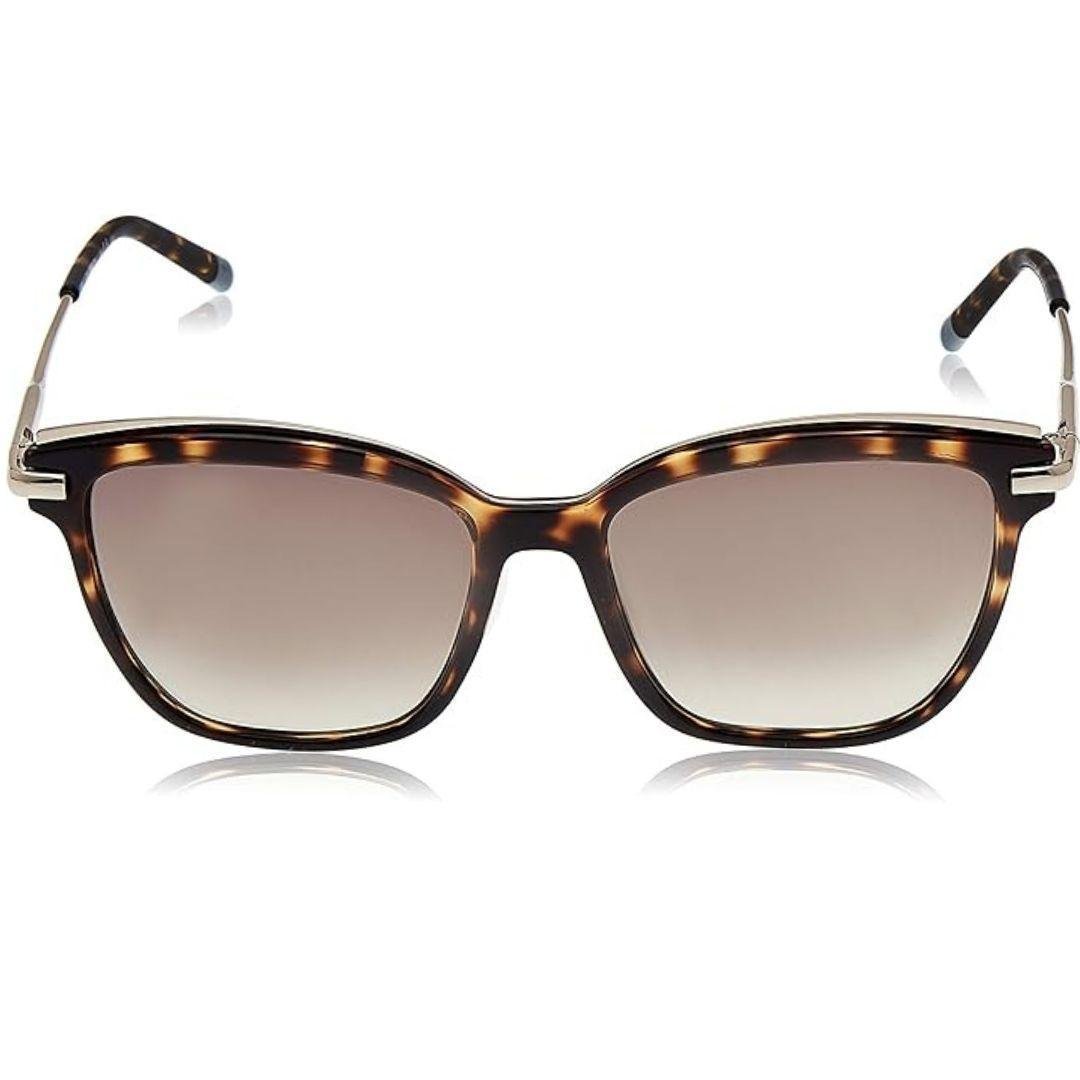 Óculos De Sol Calvin Klein Ck1237S 214/55 Tartaruga - Ótica Vision Care