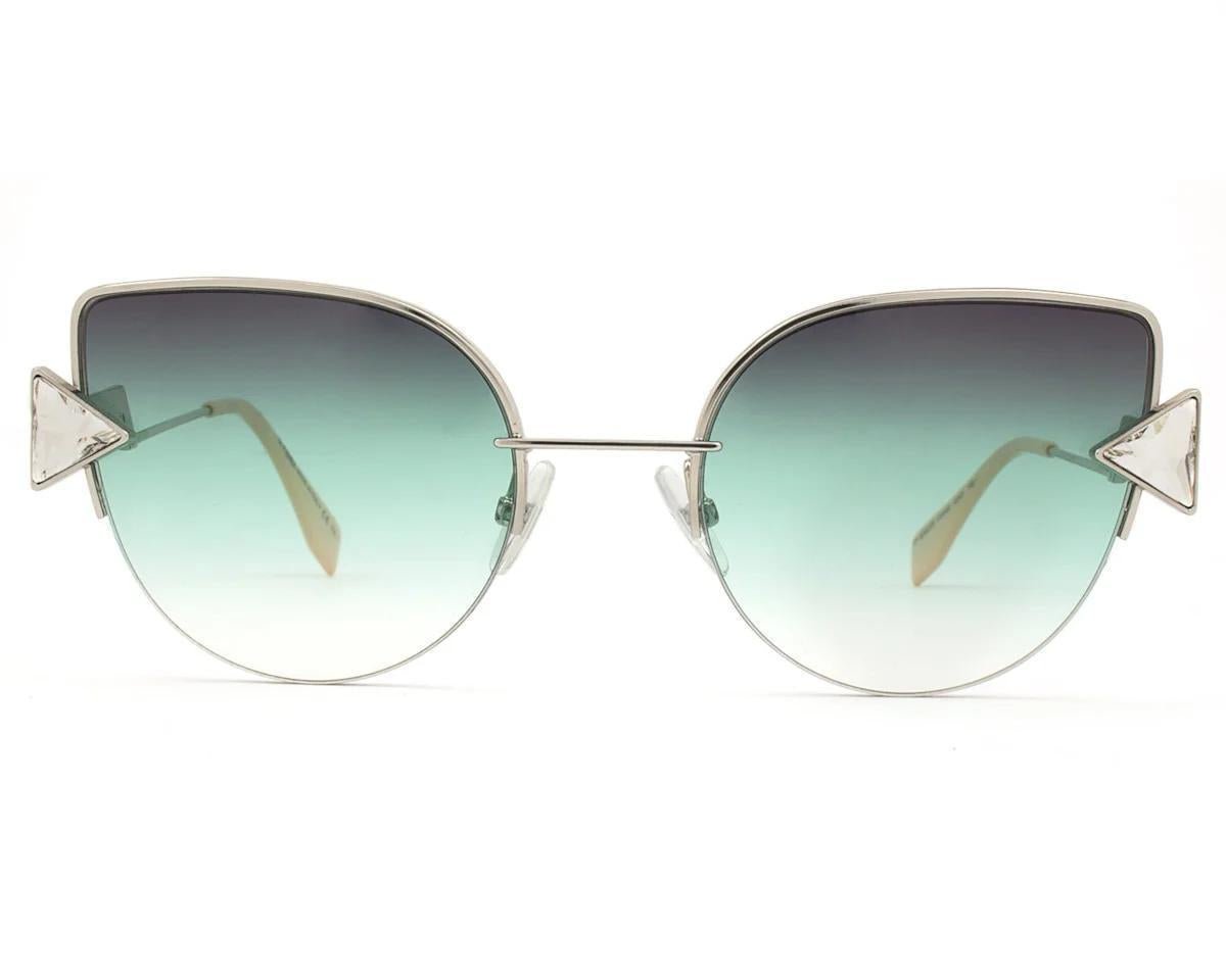 Óculos De Sol Fendi Rainbow Ff 0242/S Vgv/Qc - 52 - Ótica Vision Care