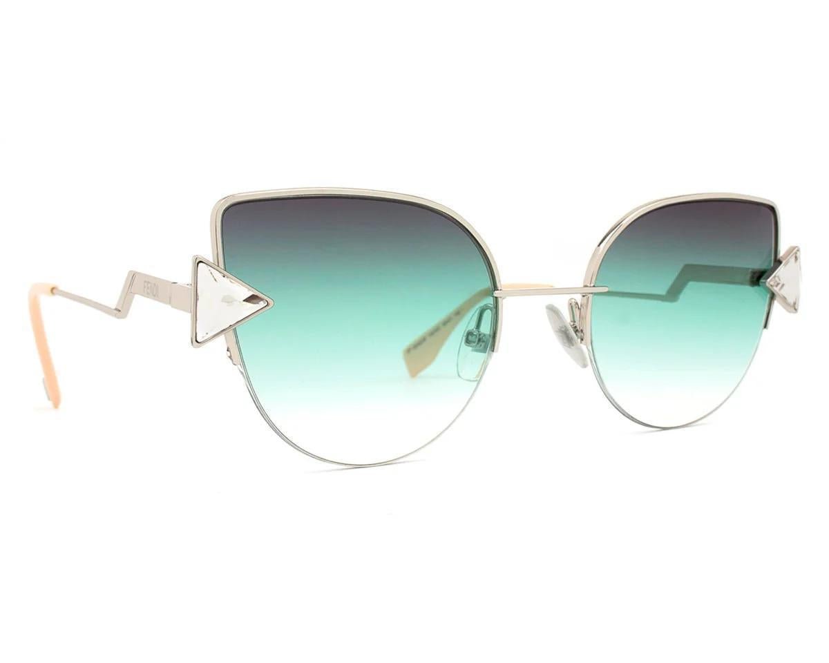 Óculos De Sol Fendi Rainbow Ff 0242/S Vgv/Qc - 52 - Ótica Vision Care