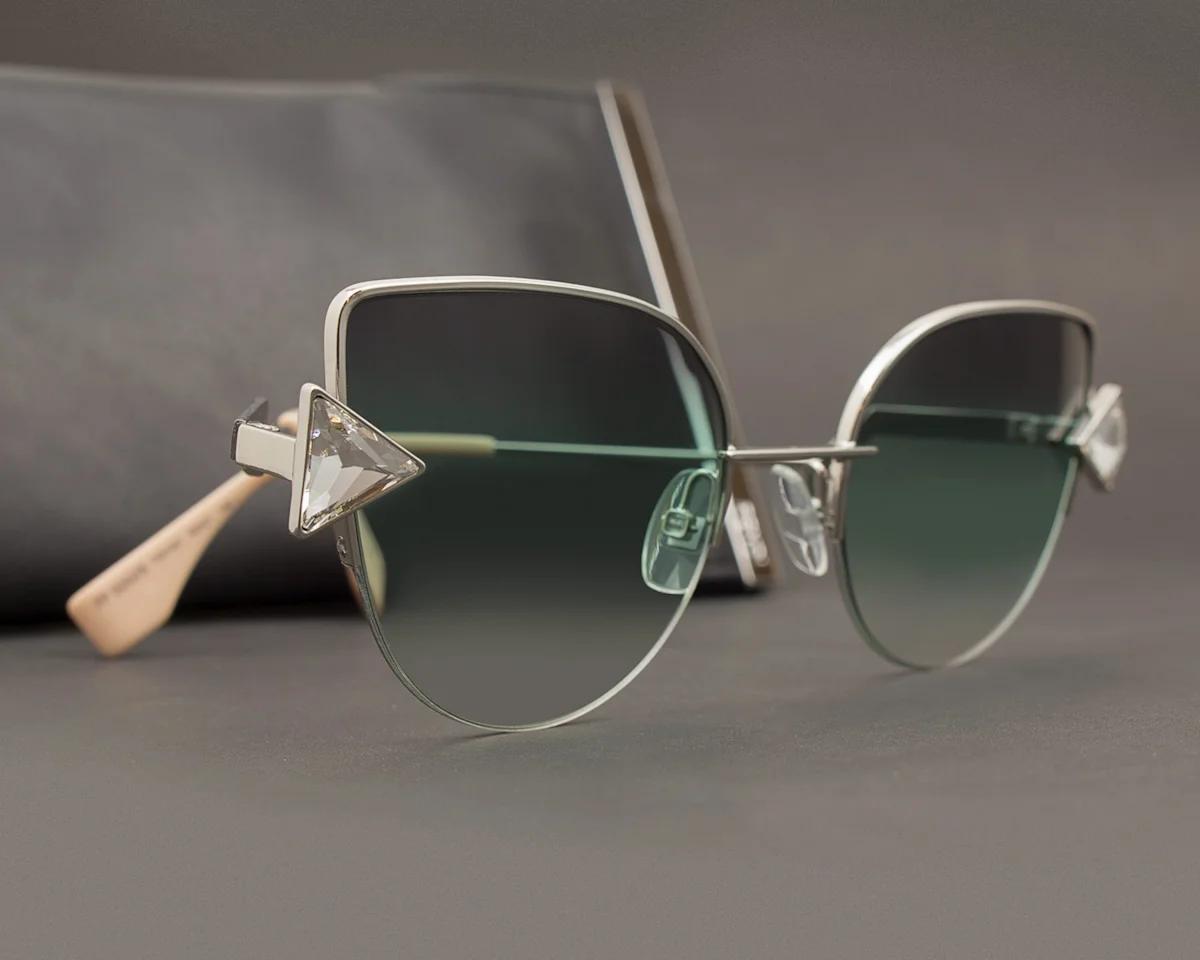 Óculos De Sol Fendi Rainbow Ff 0242/S Vgv/Qc - 52 - Ótica Vision Care