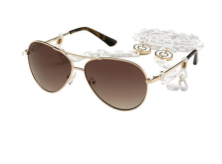 Óculos De Sol Guess Gu7641 32F 64 - Ótica Vision Care