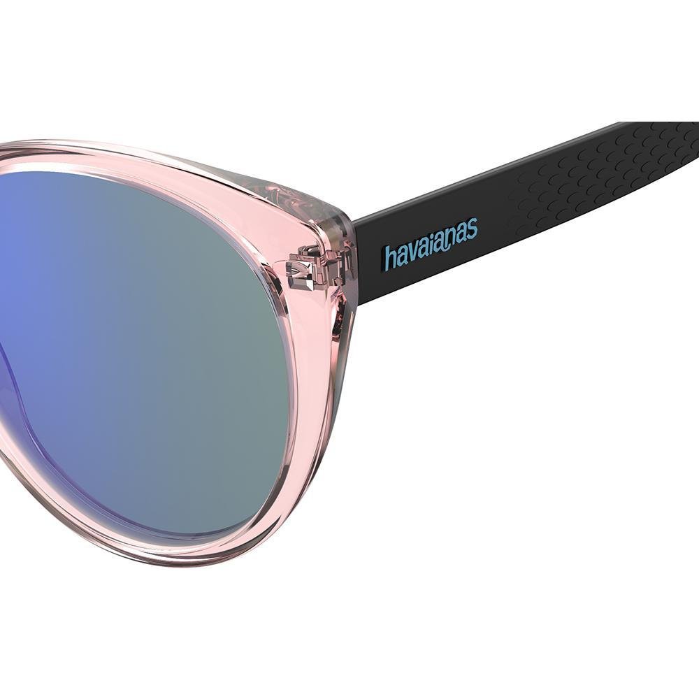 Óculos De Sol Havaianas Milagres/54 - Transparente - Rosa
