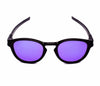 Óculos de Sol Oakley Latch oo9265l 55 53 Preto Lente Violeta Espelhada