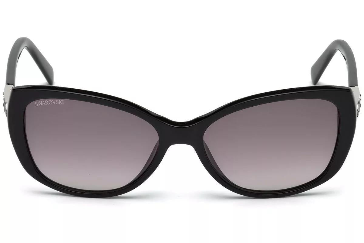 Óculos De Sol Swarovski Sw124 01B 56 - Ótica Vision Care