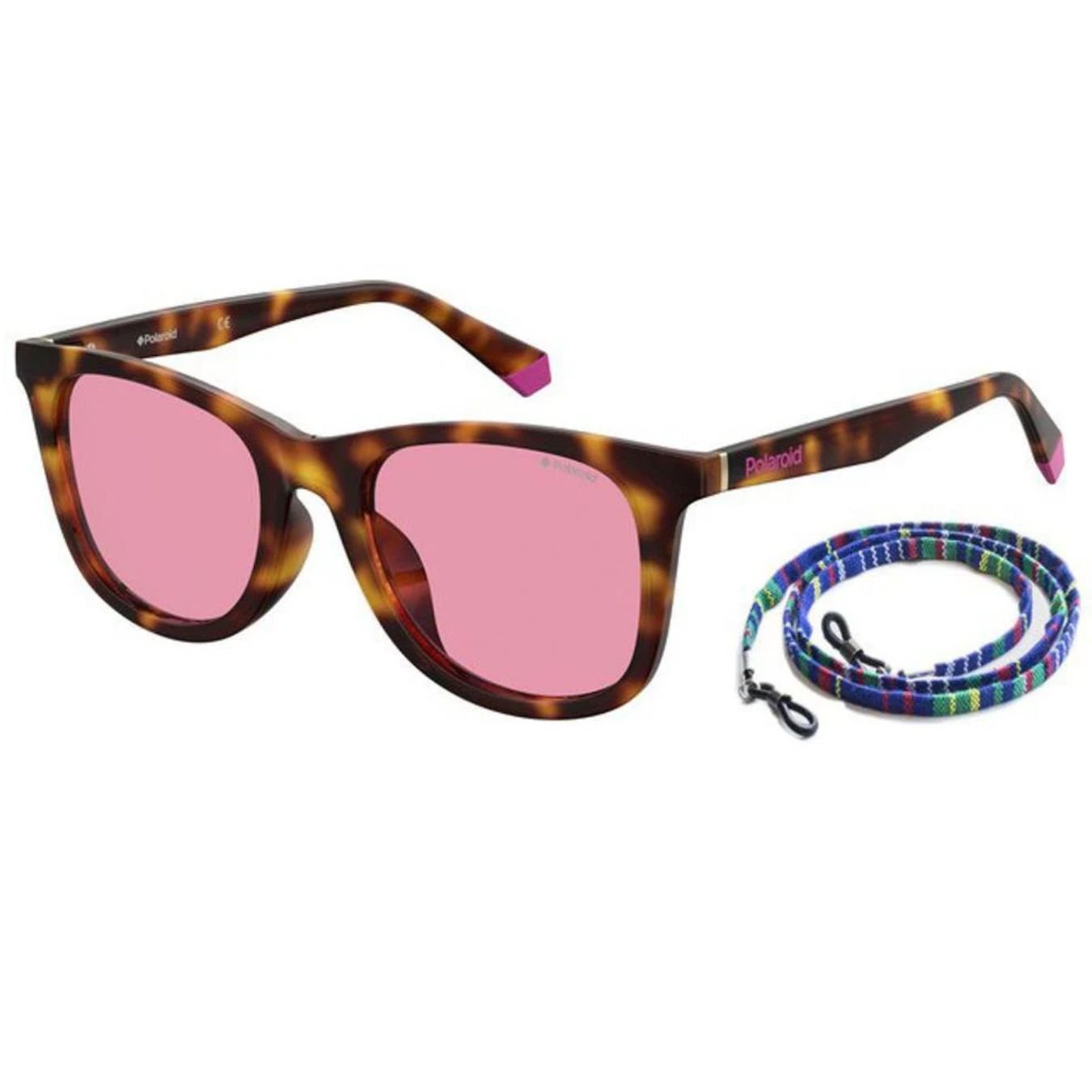 Óculos De Sol Unissex Polaroid Pld6112/F/S 0T40F Com Cordão - Ótica Vision Care