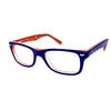 Óculos de Grau Ray-Ban RY1531 3762 azul marinho/laranja 46
