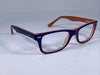 Óculos de Grau Ray-Ban RY1531 3762 azul marinho/laranja 46